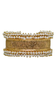Nihara Golden Handmade Kada